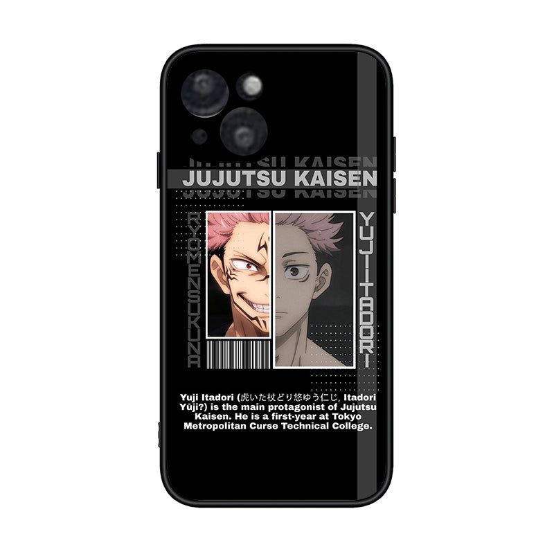 Jujutsu Kaisen Glass Phone Case