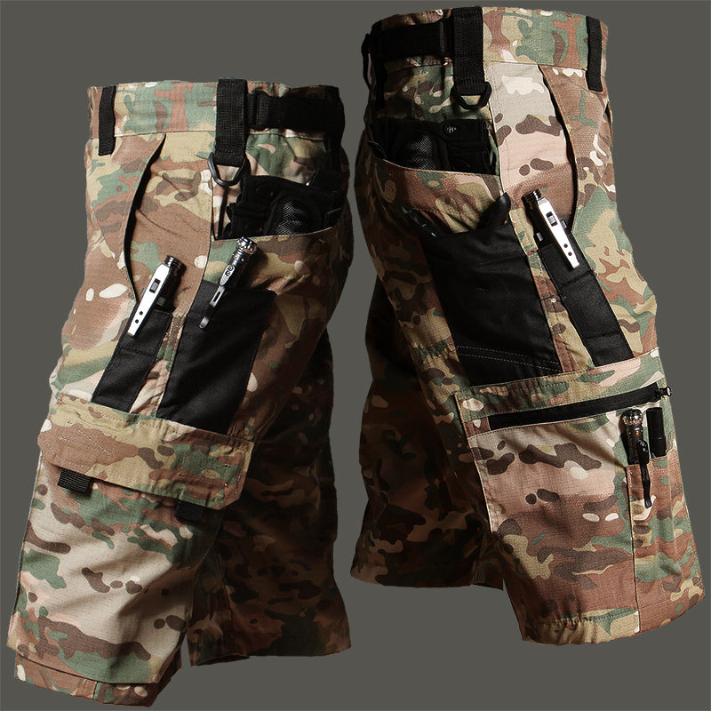 Tactical Cargo Pants Men Outdoor Waterproof SWAT Combat Military Camouflage Trousers Casual Multi Pocket Male Work Joggers