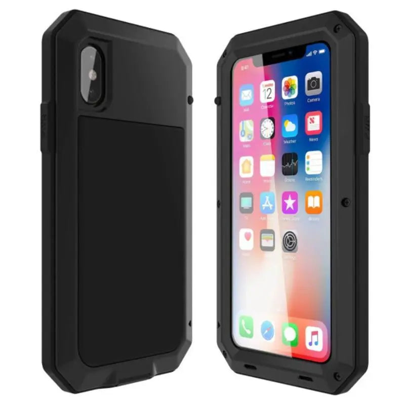 Titan Heavy Duty Metal iPhone Case For X, SE, 11, 12 & 13 Series Astra Cases